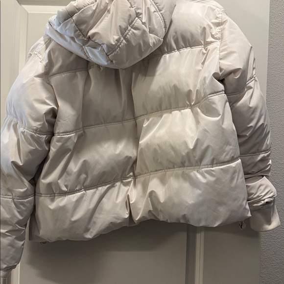 Zara Off-White Puffer Jacket - Picture 5 of 7